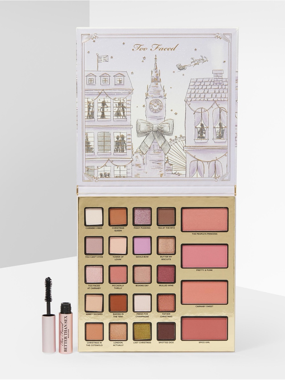 Too Faced Christmas in London Palette